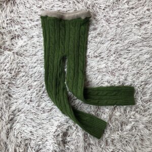 Pantaloni lână verzi